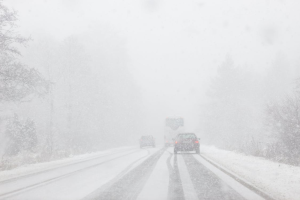 A snow storm